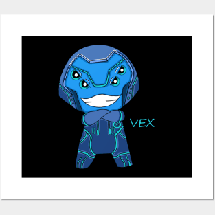 3Below Vex Chibi Posters and Art